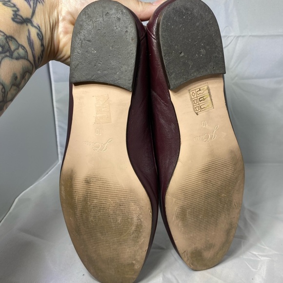 J. Crew Burgundy Leather Loafers - Picture 4 of 6